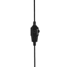 The G-Lab Fejhallgató - KORP COBALT/B (mikrofon, 3,5mm Jack, hangerőszabályzó, nagy-párnás, fekete)