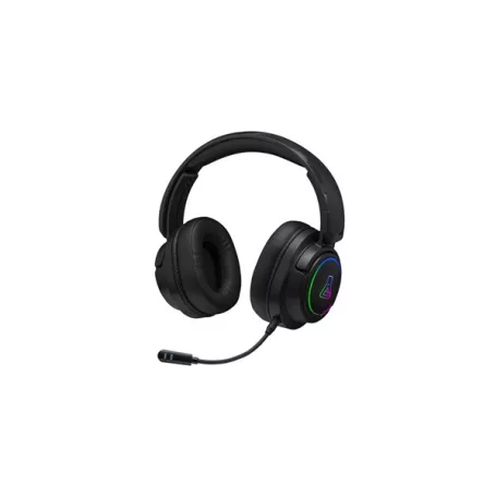 The G-Lab Vezeték nélküli Fejhallgató - KORP IRIDIUM (2,4Ghz, USB-C, Bluetooth, mikrofon, hangerőszabályzó, fekete)