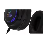 The G-Lab Vezeték nélküli Fejhallgató - KORP IRIDIUM (2,4Ghz, USB-C, Bluetooth, mikrofon, hangerőszabályzó, fekete)