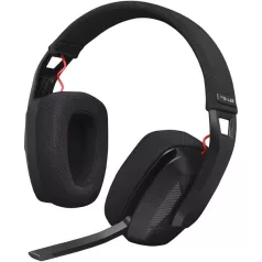   The G-Lab Vezeték nélküli Fejhallgató - KORP PLATINIUM-B (mikrofon, BT/ 2,4 Ghz/ kábeles, nagy-párnás, fekete)