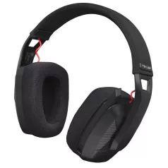   The G-Lab Vezeték nélküli Fejhallgató - KORP PLATINIUM-B (mikrofon, BT/ 2,4 Ghz/ kábeles, nagy-párnás, fekete)