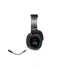  The G-Lab Fejhallgató - KORP PROMETHIUM (Vezeték nélküli, Bluetooth, mikrofon, 3,5 jack, USB, LED,nagy-párnás)