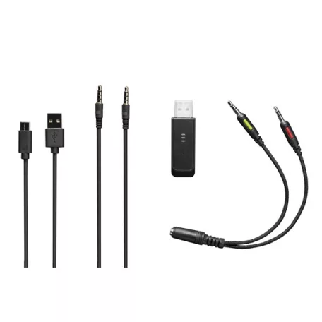 The G-Lab Fejhallgató - KORP PROMETHIUM (Vezeték nélküli, Bluetooth, mikrofon, 3,5 jack, USB, LED,nagy-párnás)