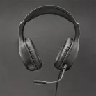 The G-Lab Fejhallgató - KORP  YTTRIUM (mikrofon, 3,5 Jack, hangerőszabályzó, nagy-párnás, RGB, fekete)