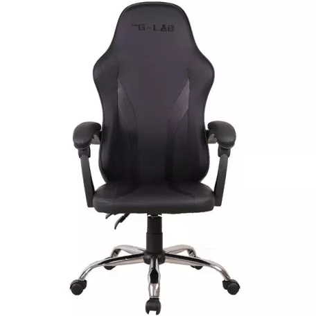 The G-Lab Gamer szék - KS NEON BLACK (fekete; állítható magasság; áll. kartámasz)