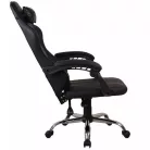 The G-Lab Gamer szék - KS NEON BLACK (fekete; állítható magasság; áll. kartámasz)