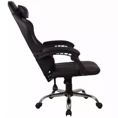   The G-Lab Gamer szék - KS NEON BLACK (fekete; 150°-ig dönthető háttámla, állítható magasság; áll. kartámasz, 120kg)