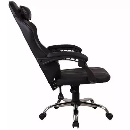 The G-Lab Gamer szék - KS NEON BLACK (fekete; állítható magasság; áll. kartámasz)
