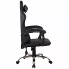 The G-Lab Gamer szék - KS NEON BLACK (fekete; állítható magasság; áll. kartámasz)