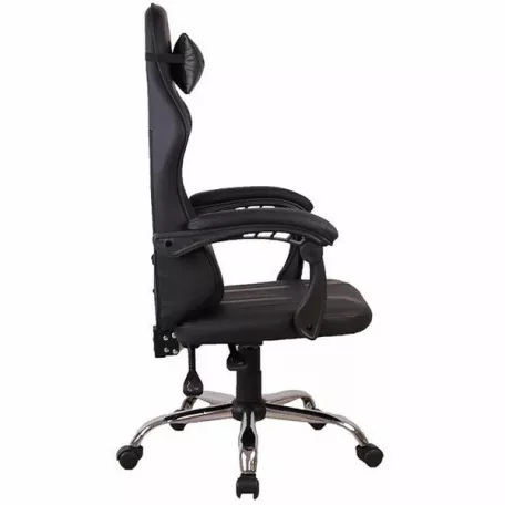 The G-Lab Gamer szék - KS NEON BLACK (fekete; állítható magasság; áll. kartámasz)