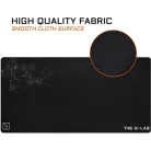 The G-Lab Egérpad - PAD BARIUM XXL (900x400x2mm, vízálló, fekete)