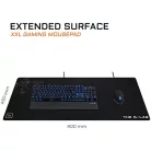 The G-Lab Egérpad - PAD BARIUM XXL (900x400x2mm, vízálló, fekete)