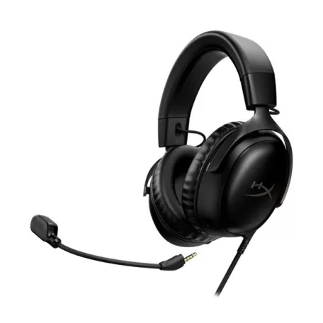 HyperX Fejhallgató - Cloud III (Vezetékes, USB-A/USB-C/3,5mm Jack, fekete/fekete)