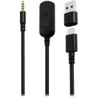 HyperX Fejhallgató - Cloud III (Vezetékes, USB-A/USB-C, fekete/piros)