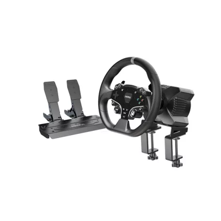 Moza Racing csomag - R3 PC/XBOX Szimulátor szett (Direct Drive, R3 bázis, ESX kormány, SR-P Lite pedál, bilincs)