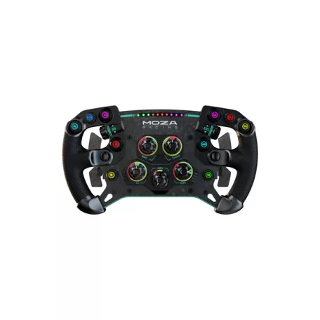 Moza Racing kiegészítő - GS V2P GT Kormánykerék (Dual Clutch, RGB, alcantara, 300mm)
