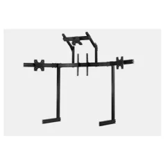   Next Level Racing Szimulátor kijelző állvány - Freestanding Complete Quad Monitor Stand - Black Edition