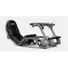 Next Level Racing Szimulátor cockpit - F-GT Pro Formula és GT Racing cockpit Grey Edition (Formula ülés; tartó konzolok)