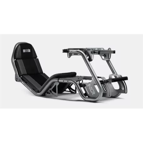 Next Level Racing Szimulátor cockpit - F-GT Pro Formula és GT Racing cockpit Grey Edition (Formula ülés; tartó konzolok)