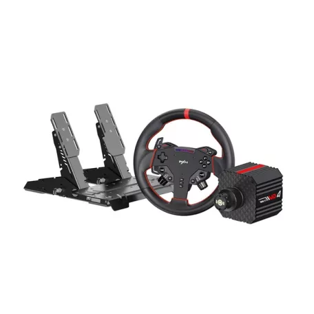 PXN csomag - VD4 F PC Szimulátor szett (Direct Drive, VD4 bázis + WAS kormány + PD HM pedál, fekete)