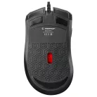 Rampage Egér Gamer - SMX-R44 V2 Macro (12800 DPI, 7 gomb, makro, RGB LED, 1,8m fonott kábel, fehér)