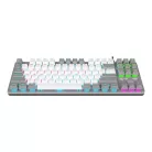 Rampage Billentyűzet - SNUG K14 Black US (Vezetékes, Mechanikus, Blue switch, angol, fekete, RGB LED)