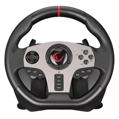 Rampage Gamer kormány - V902  (PC, 3 pedál+váltókar, vibrálás)