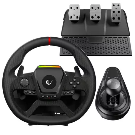 Rampage Gamer kormány - PACE V987  (PC, Force Feedback, 3 pedál+váltókar)
