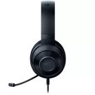 Razer Fejhallgató - Kraken X Lite (3.5mm Jack, mikrofon, hangerőszabályzó, 1,3m kábel, fekete)