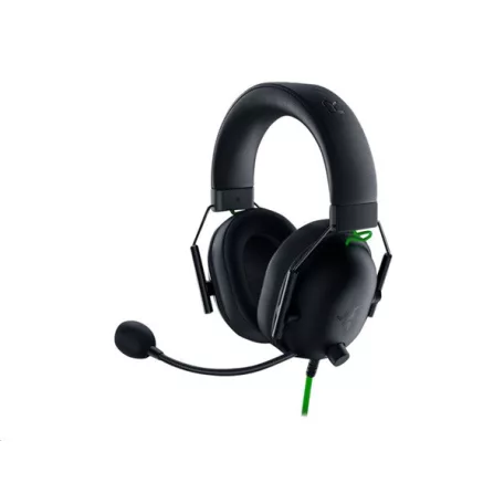 Razer Fejhallgató - Blackshark V2 X (3.5mm Jack, mikrofon hangerőszabályzó, 1,3m kábel, fekete)