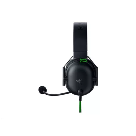 Razer Fejhallgató - Blackshark V2 X (3.5mm Jack, mikrofon hangerőszabályzó, 1,3m kábel, fekete)