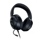 Razer Fejhallgató - Kraken V3 X (USB, mikrofon, hangerőszabályzó, 1,8m kábel, fekete)