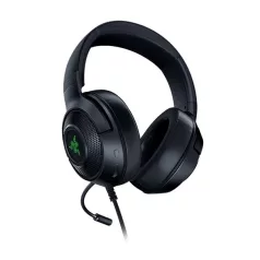   Razer Fejhallgató - Kraken V3 X (USB, mikrofon, hangerőszabályzó, 1,8m kábel, fekete)