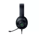 Razer Fejhallgató - Kraken V3 X (USB, mikrofon, hangerőszabályzó, 1,8m kábel, fekete)
