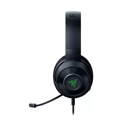 Razer Fejhallgató - Kraken V3 X (USB, mikrofon, hangerőszabályzó, 1,8m kábel, fekete)