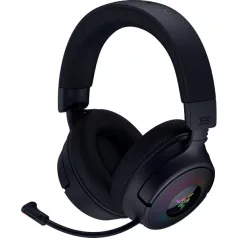   Razer Fejhallgató - Kraken V4 (Bluetooth, mikrofon, hangerőszabályzó, fekete)