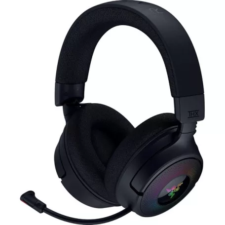 Razer Fejhallgató - Kraken V4 (Bluetooth, mikrofon, hangerőszabályzó, fekete)
