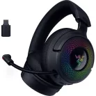 Razer Fejhallgató - Kraken V4 (Bluetooth, mikrofon, hangerőszabályzó, fekete)