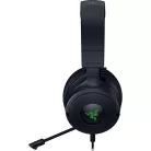 Razer Fejhallgató - Kraken V4 X (USB, mikrofon, hangerőszabályzó, 1,8m kábel, fekete)