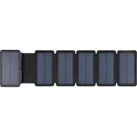 Sandberg Akkubank - Solar 6-Panel Powerbank 20000 (napelemes; kültéri; IPX4 cseppálló; LED lámpa; 2xUSB-A+USB-C)