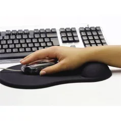  Sandberg Egérpad - Gel Mousepad with Wrist Rest (zselés csuklótámasszal; fekete)