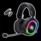 Spirit of Gamer Wireless Fejhallgató - MIC-XH1200 (MultiPlatform,7.1,mikrofon, hangerőszabályzó, nagy-párnás, fekete)
