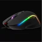 Spirit of Gamer Egér - PRO-M1 (Optikai, 8000DPI, 7 programozható gomb, harisnyázott kábel, fekete)