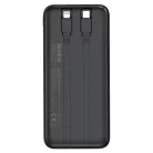 S-Link Powerbank - IP-G16L 10000mAh (3x Type-C, Lightning, 20W PD, led, fekete)