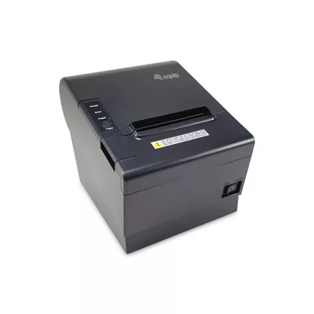 Equip Thermo blokknyomtató - 351003 (80mm, hőpapíros, auto-cutter, USB/Ethernet/Serial/pénztárfiók csatlakozó, fekete)