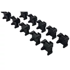   Trak Racer Szimulátor kiegészítő - Set of 10 Cable Management Clips with 10 Cable Ties