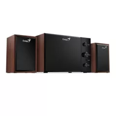 Genius Hangszóró 2.1 - SW-2.1 350 Wood (3.5mm Jack, Wood)