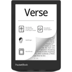   PocketBook E-book Olvasó - PB629-M-WW (Verse, 6" E Ink Carta, 8GB, SMARTlight, wifi, microSD, USB-C, szürke)