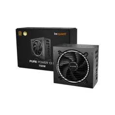   Be Quiet! Tápegység 750W - PURE POWER 13 M (80+ Gold, ATX3.1, PCIe5.1, moduláris, fekete)