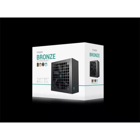 DeepCool Tápegység 600W - Gamerstorm PF600X (80 Plus Bronze, Aktív PFC, 12cm )